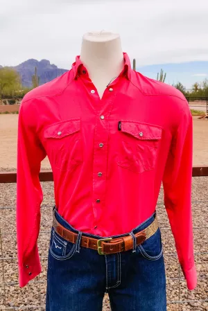 Red Sol Button Down