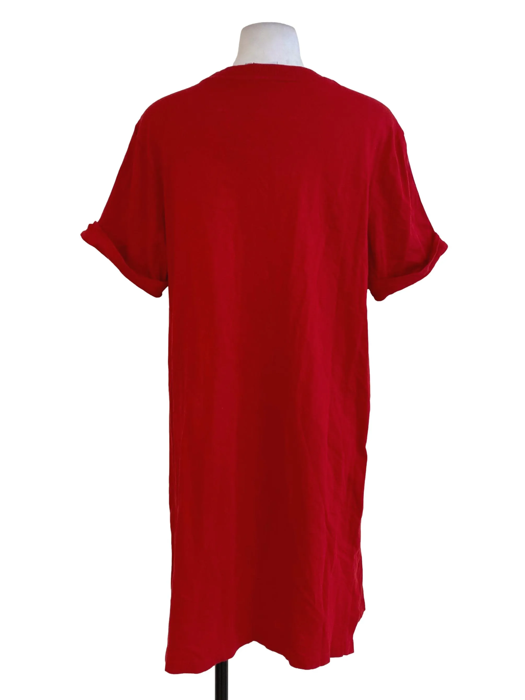 Red Tee Dress