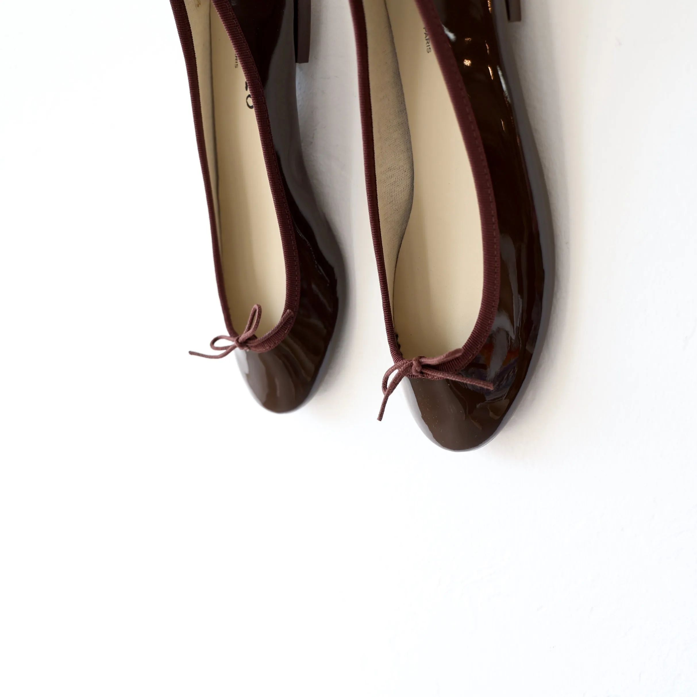 Repetto Ballerinas - Chocolate Brown Patent