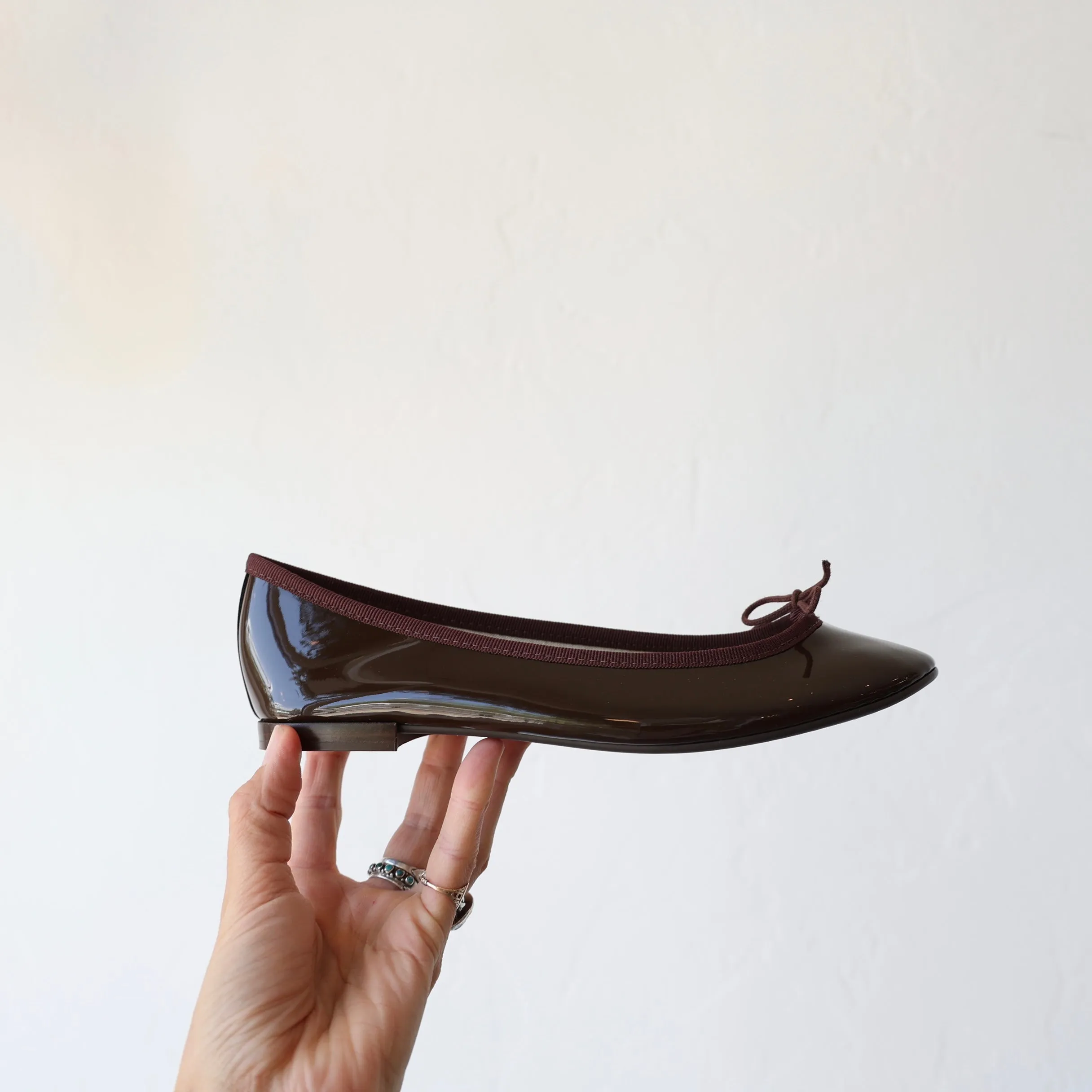Repetto Ballerinas - Chocolate Brown Patent