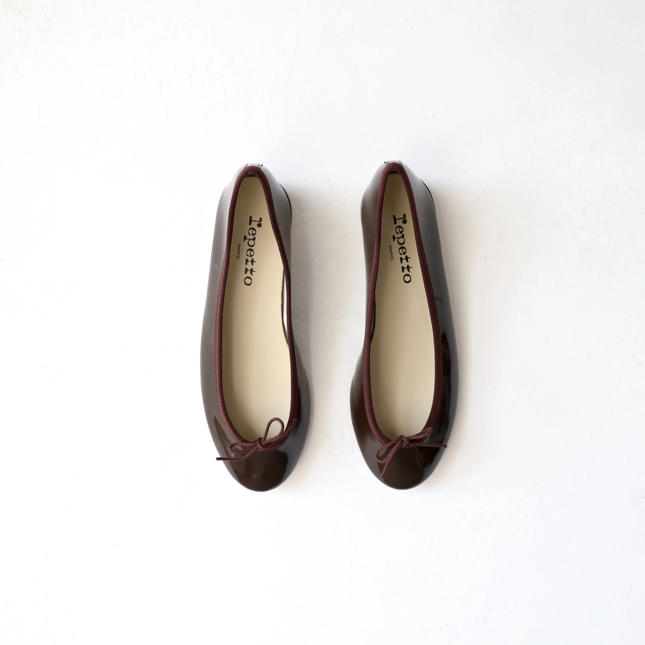 Repetto Ballerinas - Chocolate Brown Patent