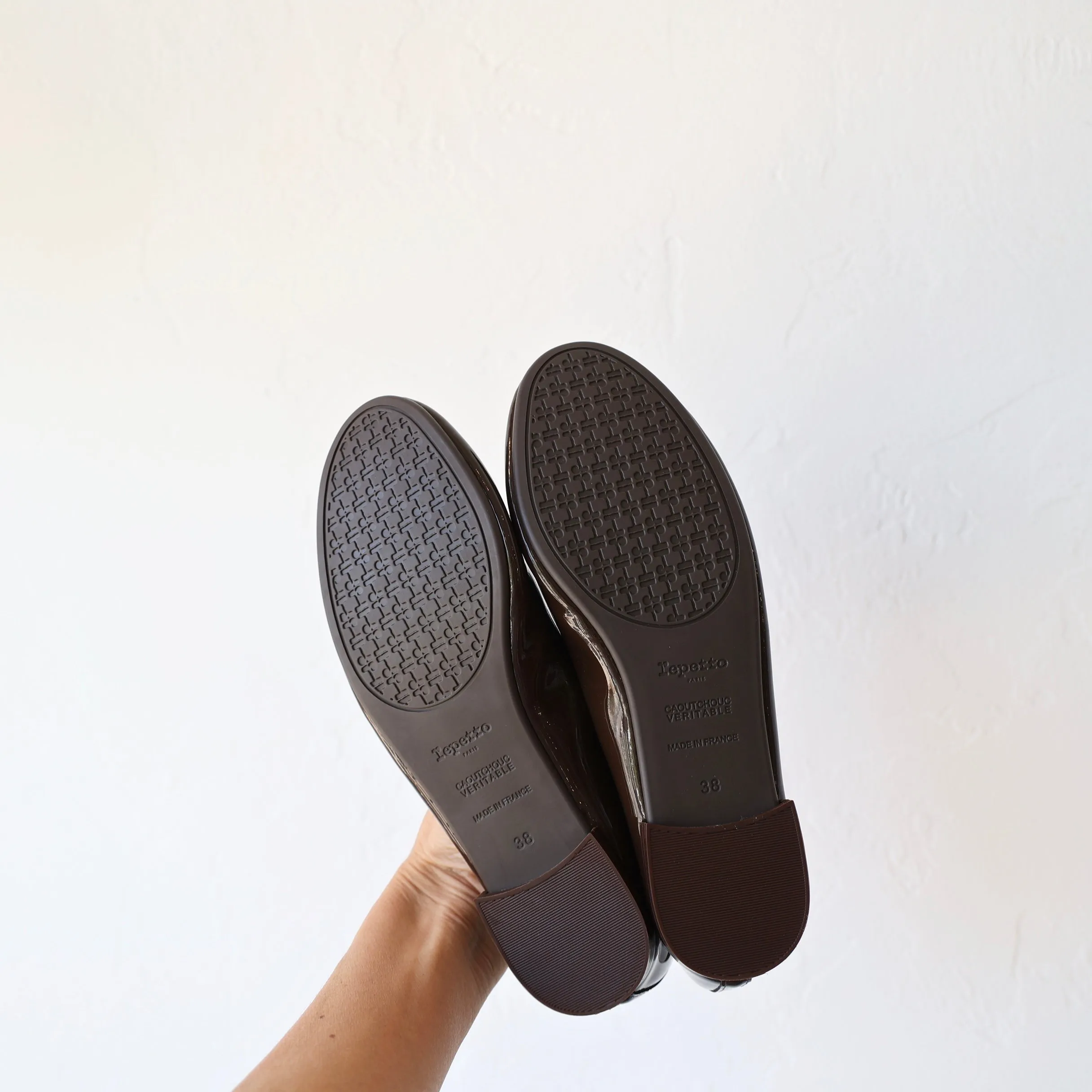 Repetto Ballerinas - Chocolate Brown Patent