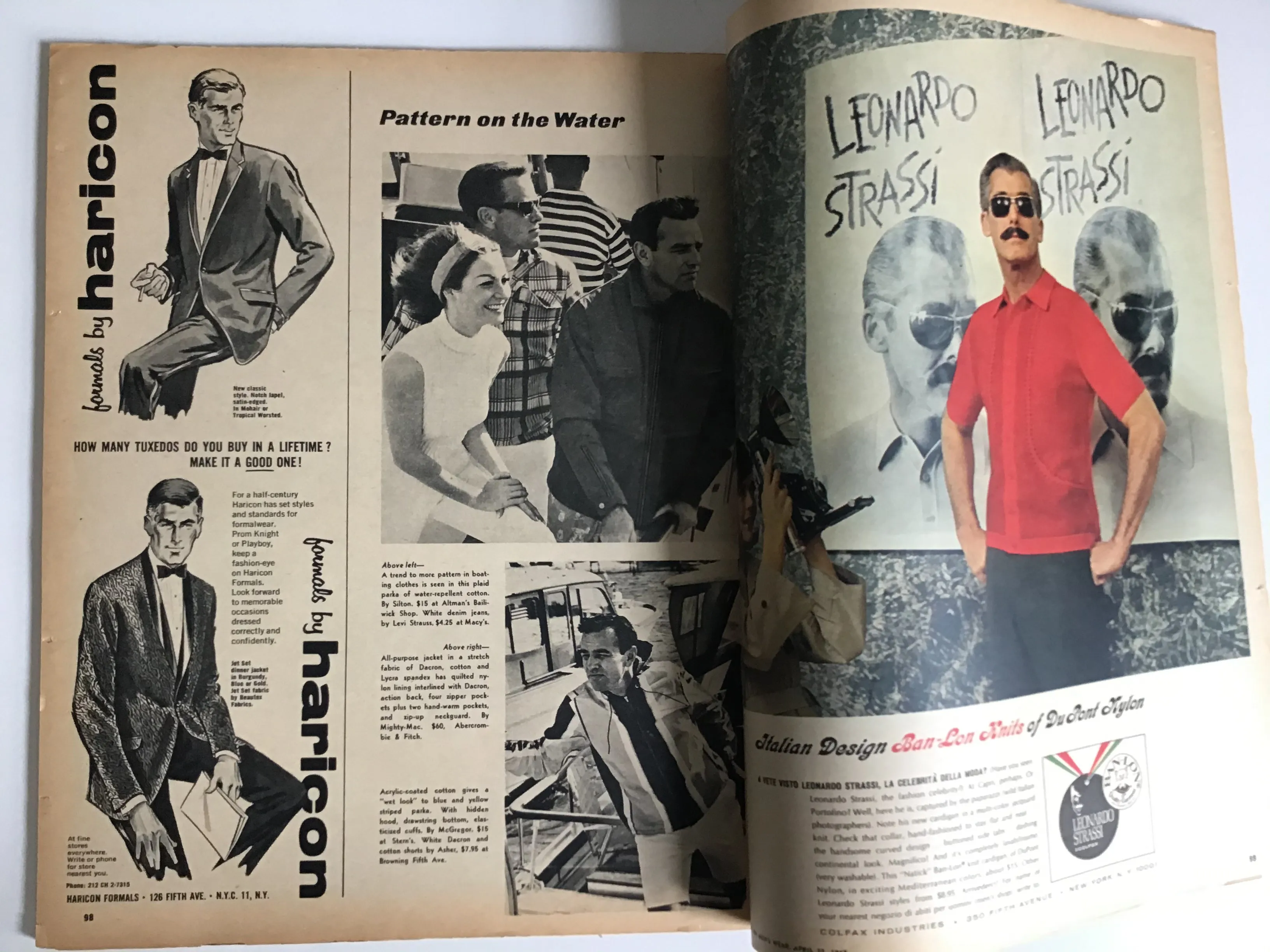 Report on Men's Wear April 25, 1965
