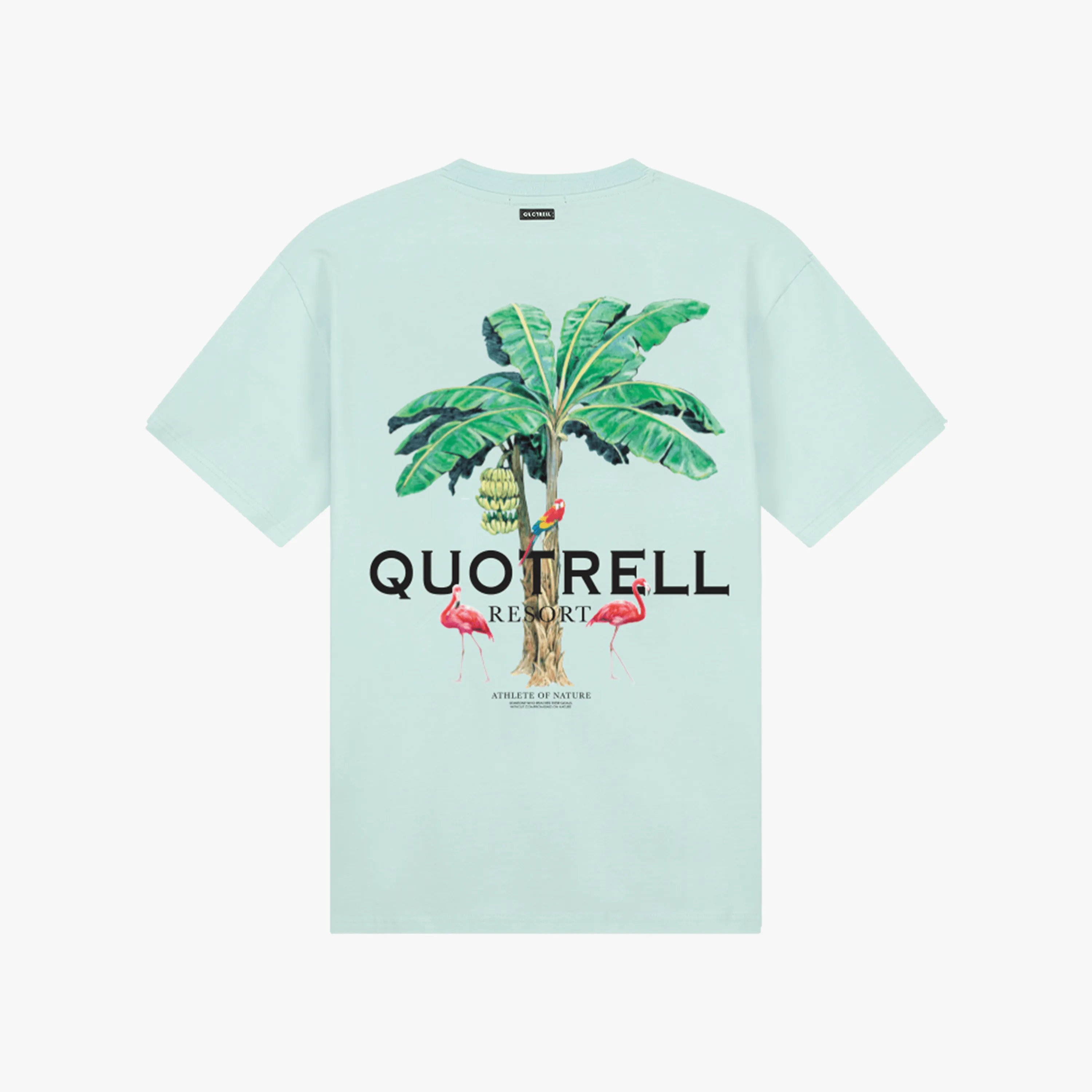 RESORT TEE | FADED BLUE/BLACK