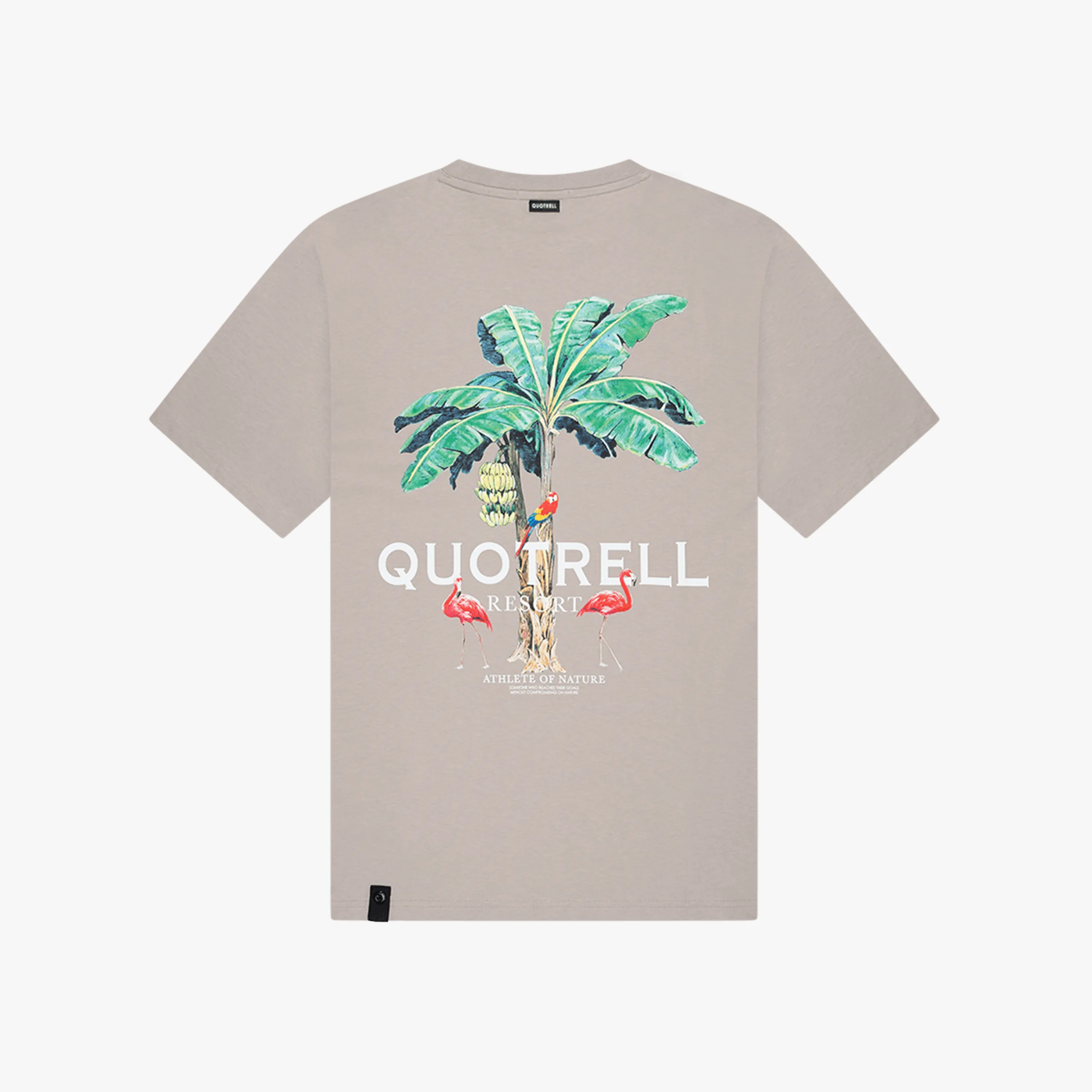 RESORT TEE | TAUPE/OFF WHITE