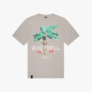 RESORT TEE | TAUPE/OFF WHITE