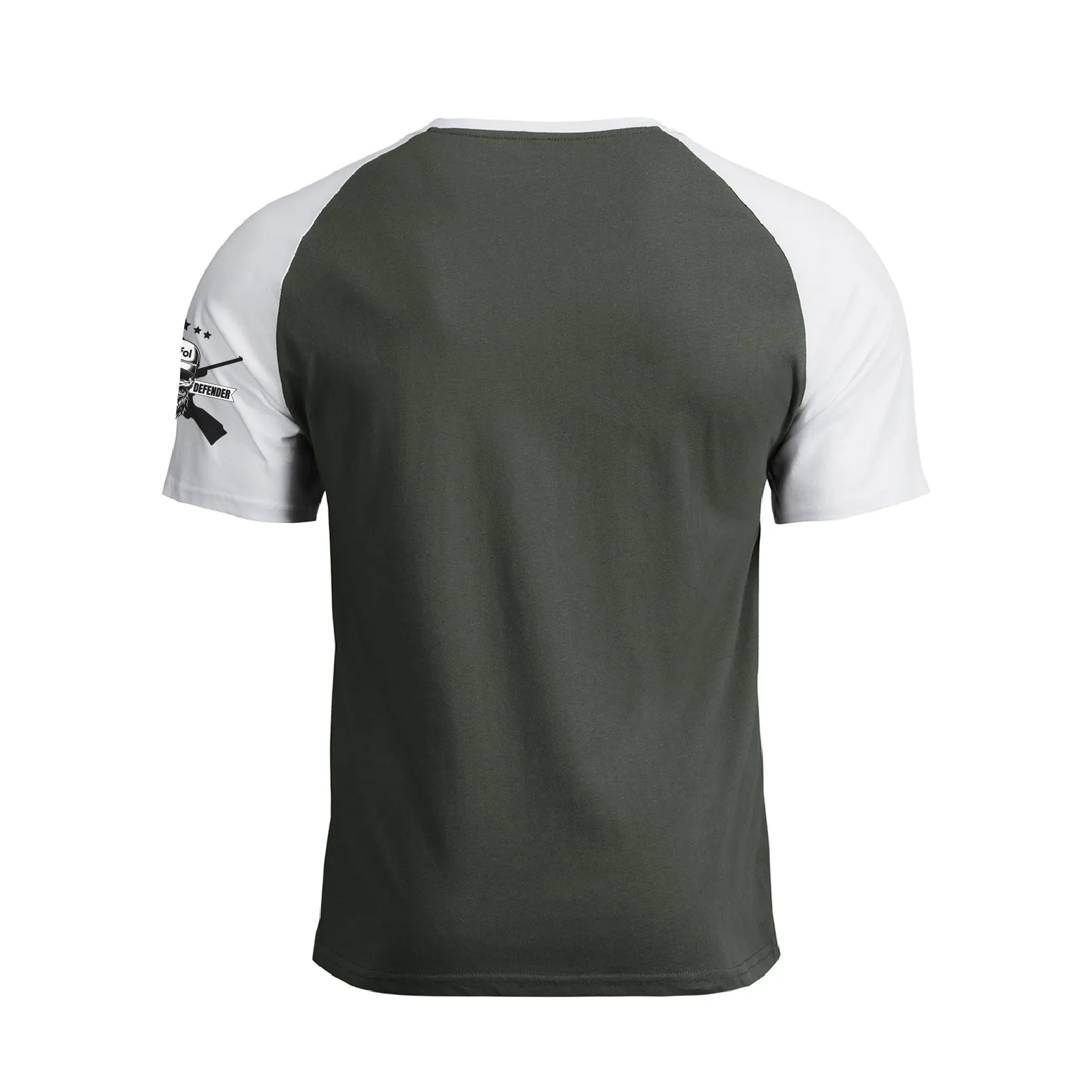 RETIRED RAGLAN GRAPHIC TEE