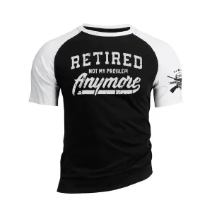 RETIRED RAGLAN GRAPHIC TEE