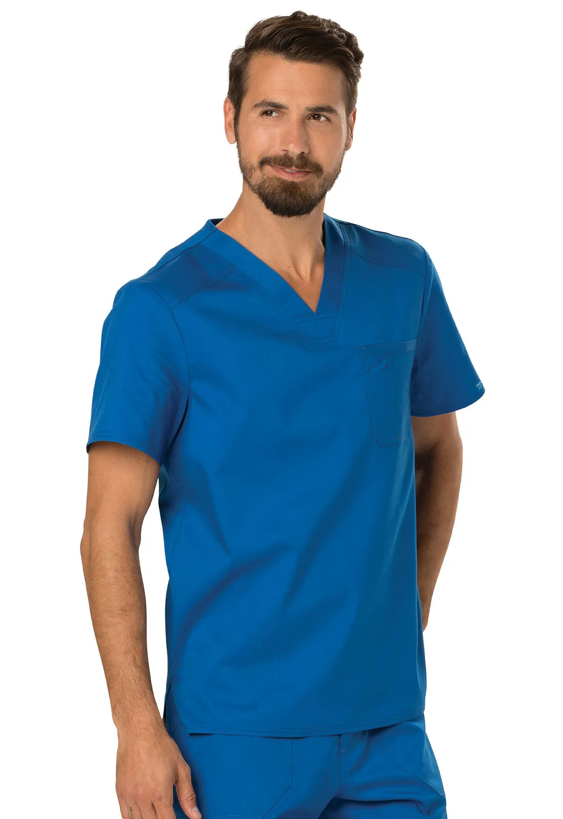 Revolution WW690 Men's Tuckable V-Neck Top Royal