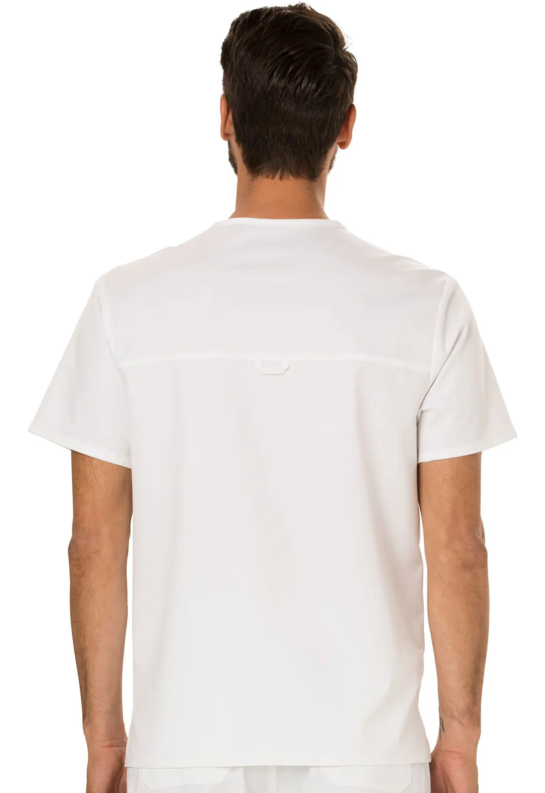 Revolution WW690 Men's Tuckable V-Neck Top White