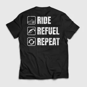 Ride, Refuel, Repeat Apparel Shirt