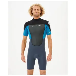 RIP CURL OMEGA 2MM BACK ZIP BLUE