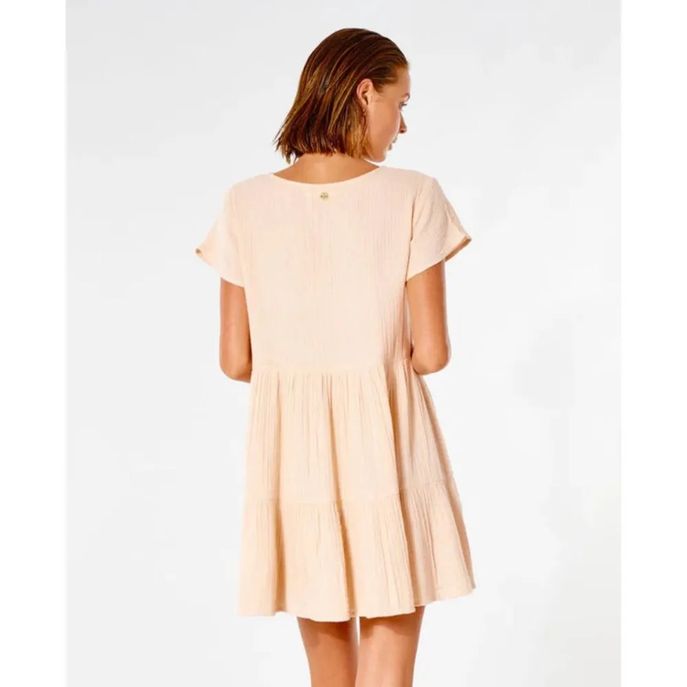 RIP CURL PREMIUM SURF DRESS DUSTY PINK