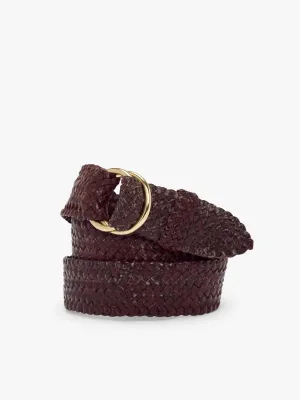 R.M. Williams 1 1/4" Plaited 'O' Ring Belt