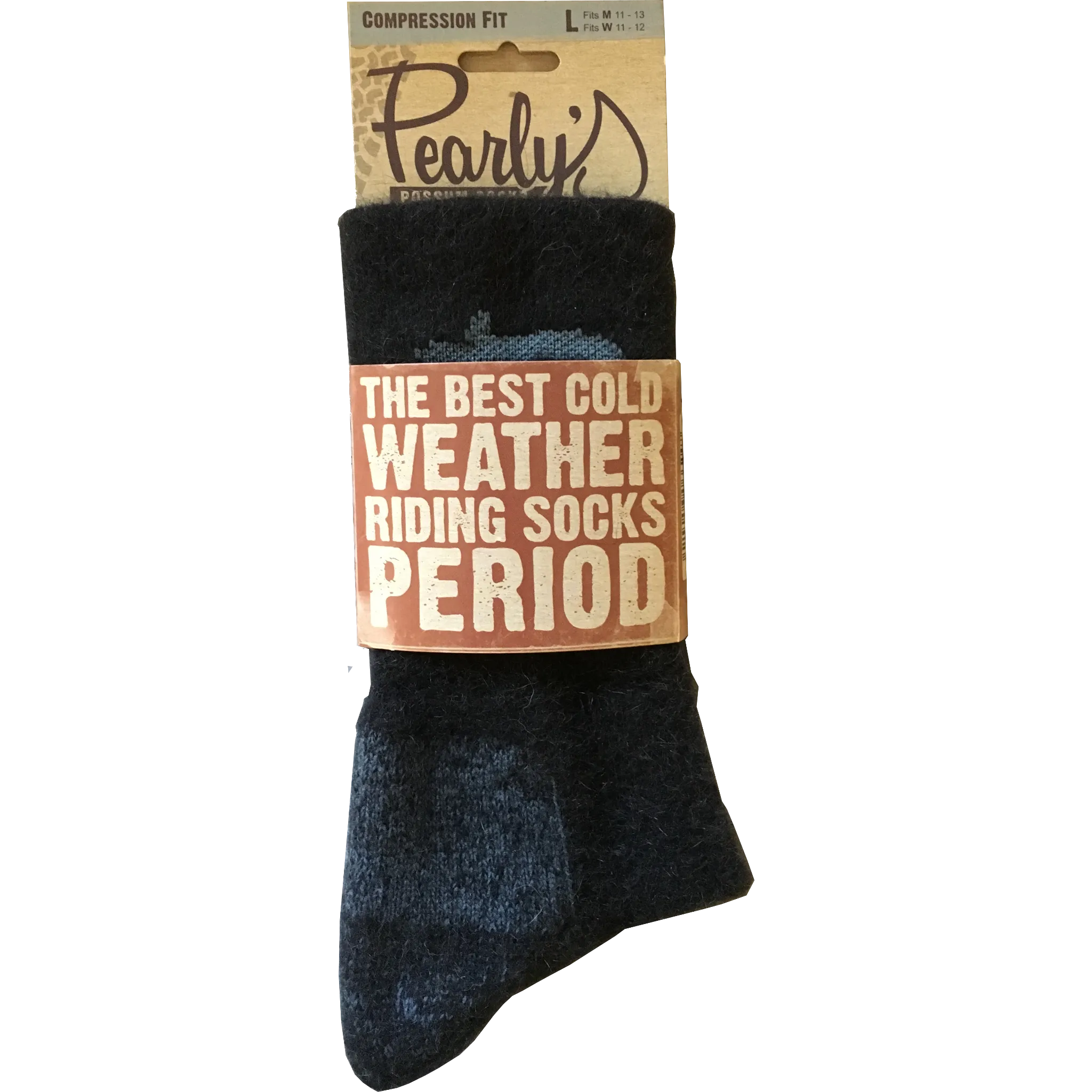Road Pearly - 4-5" cuff in black, stylish, warm, for comfy feet on long cold rides!