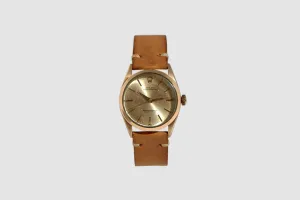 Rolex Oyster Perpetual Pink Gold Capped