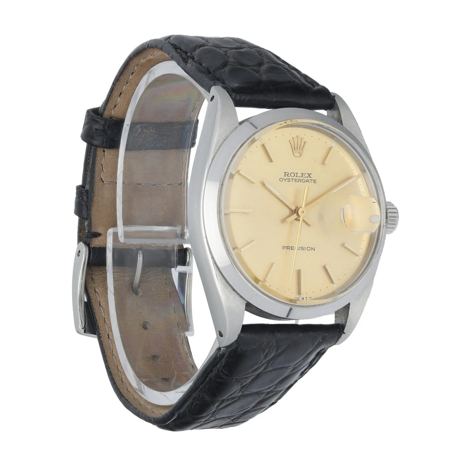 Rolex Oysterdate Precision 6694 Vintage Mens Watch