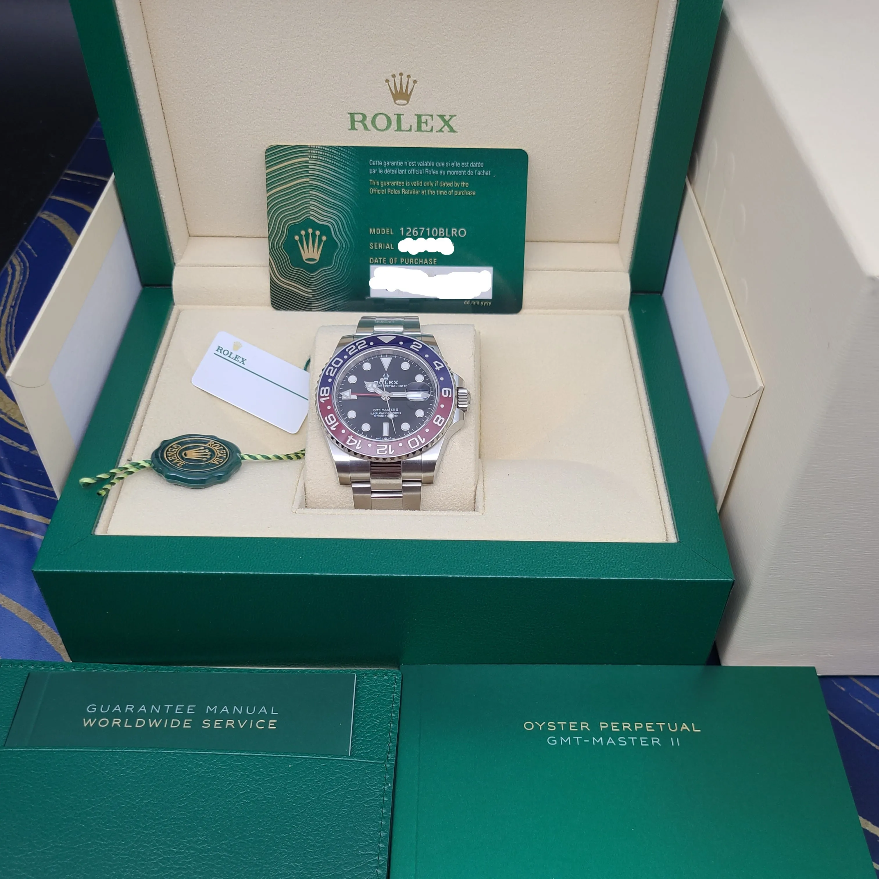 Rolex Pepsi Ref. 126710BLRO