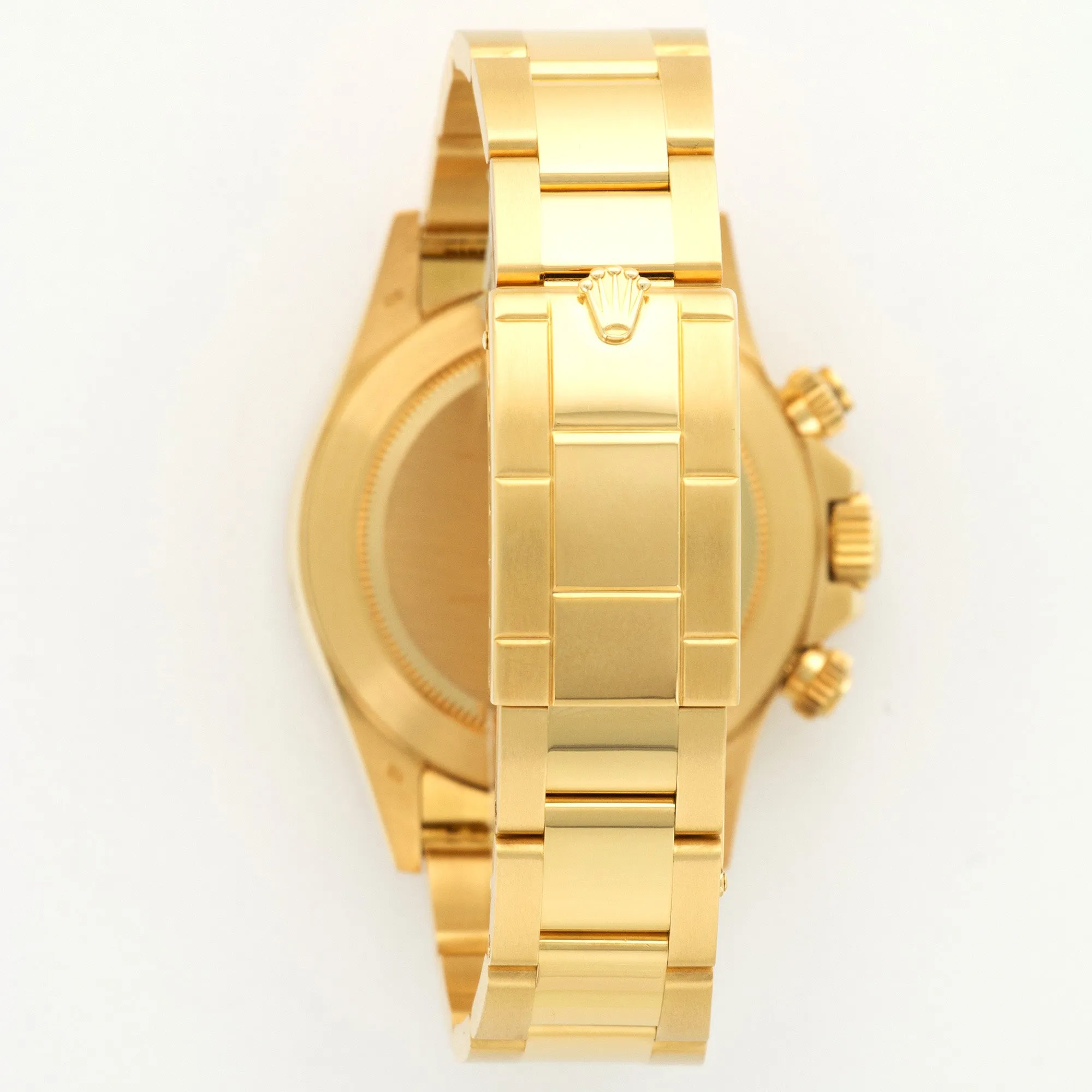 Rolex Yellow Gold Daytona Black Diamond Watch Ref. 16528
