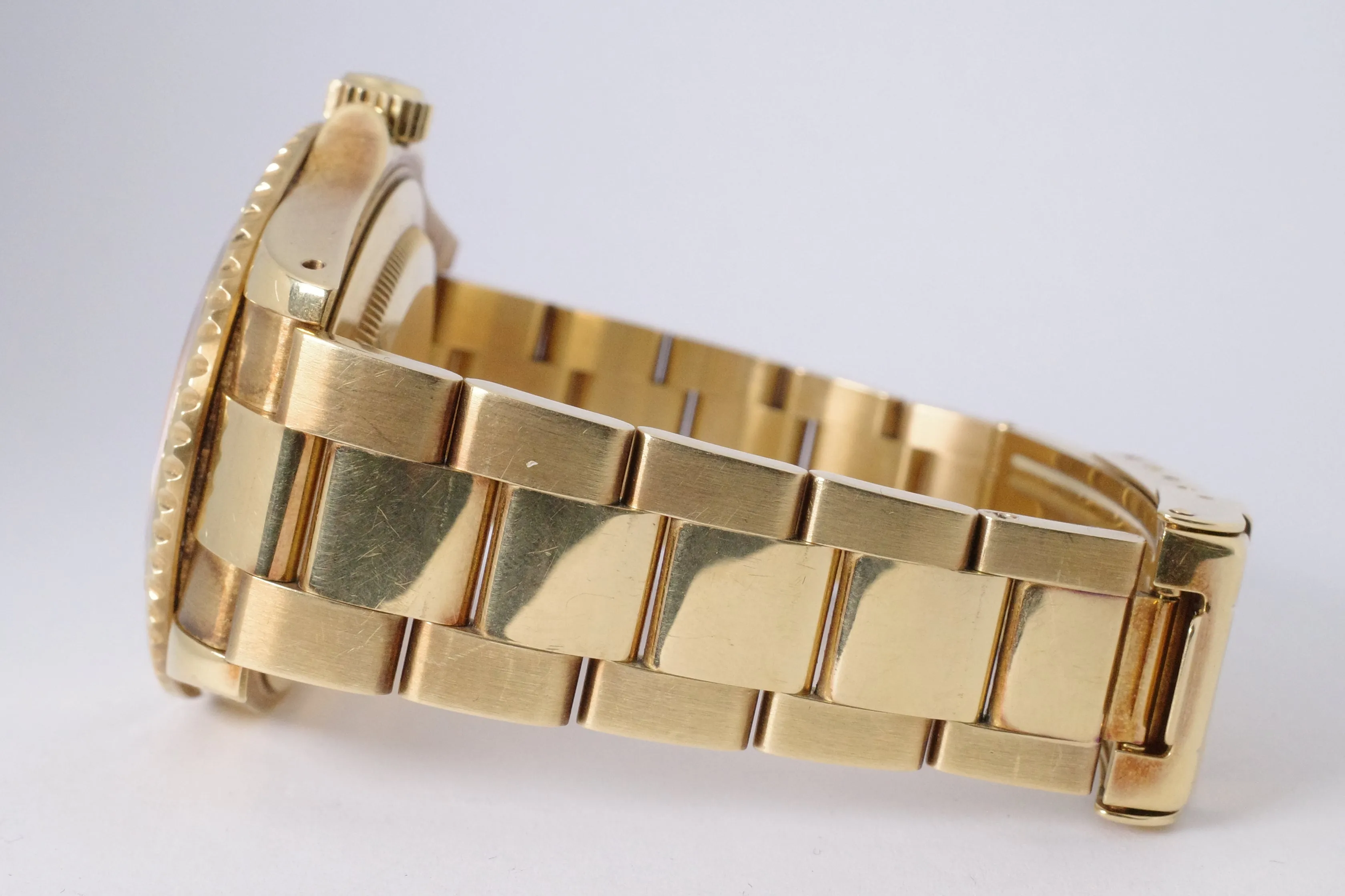 ROLEX YELLOW GOLD YACHTMASTER MK1 16628 WATCH ONLY $19,975