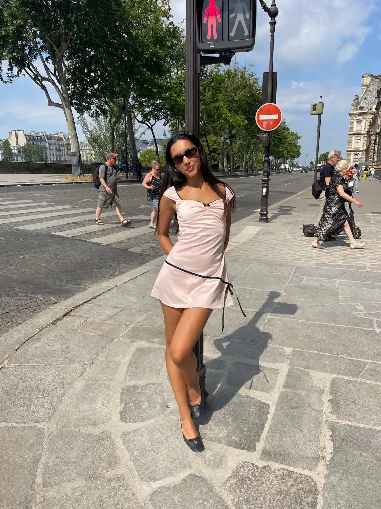 Rosa Dress ~ Baby Pink