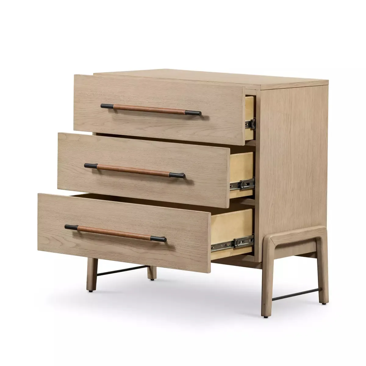 Rosedale 3 Drawer Dresser-Yucca Oak Veneer