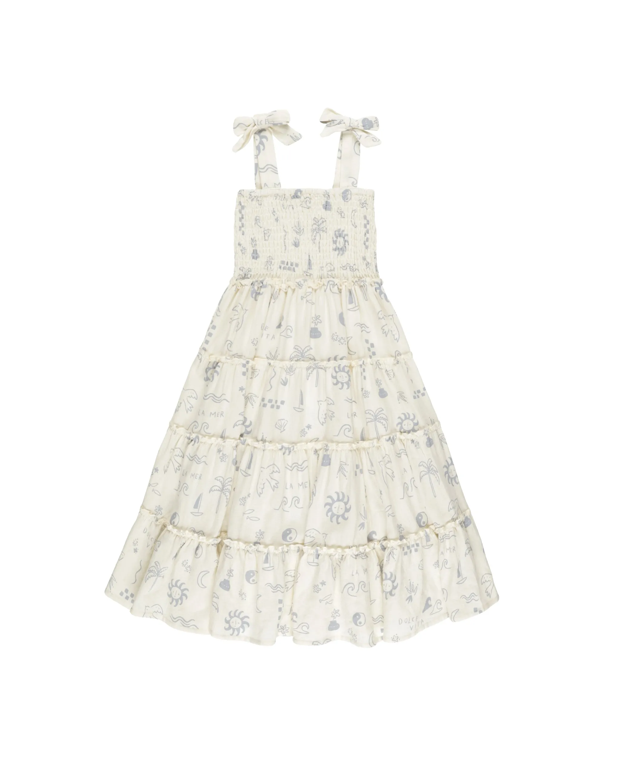 RYLEE   CRU- Mediterranean Taylor Dress