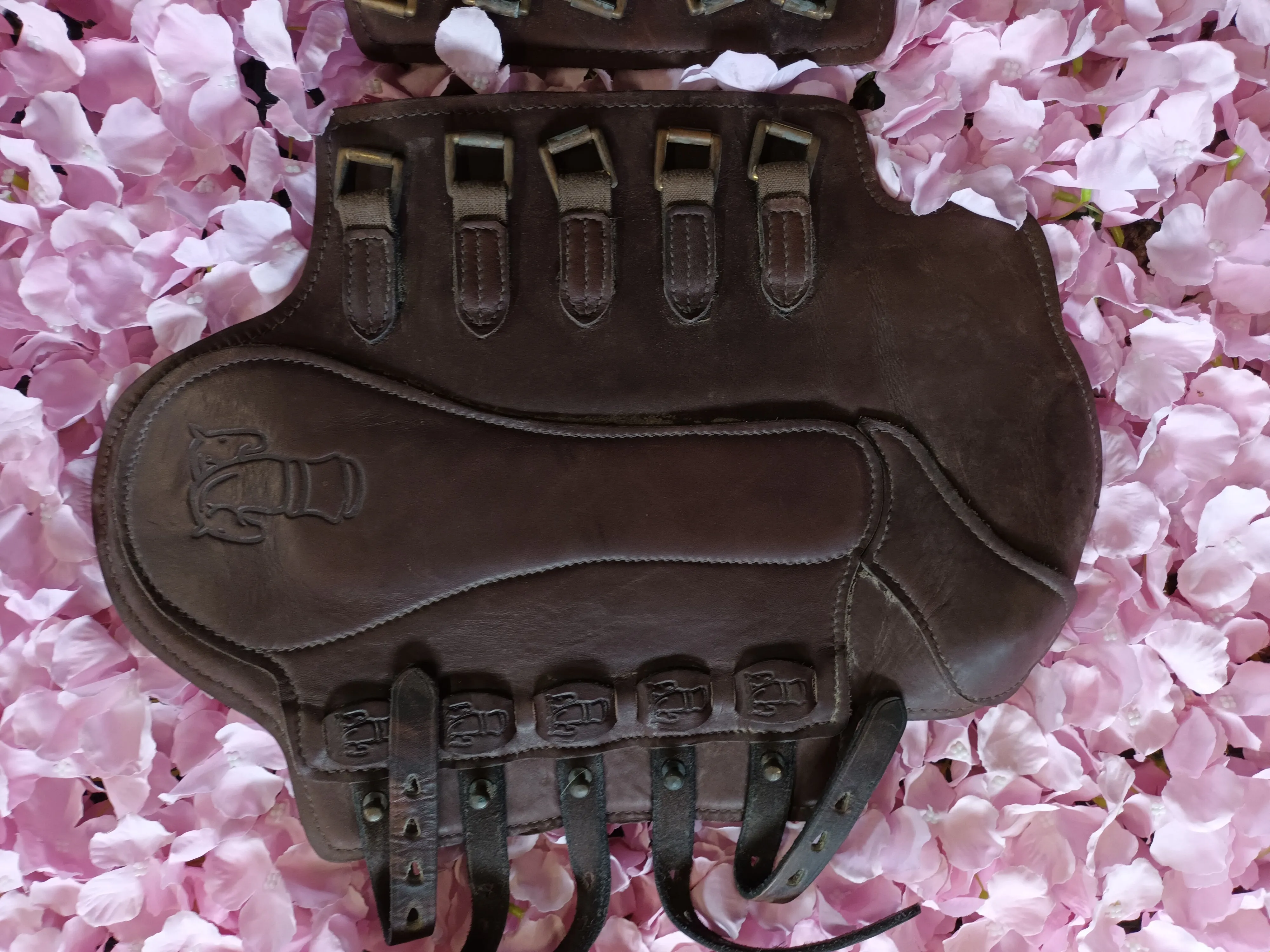 Sabre Leather Full brushing boots