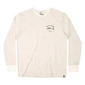Salty Crew Ahi Mount Tech LS Tee White