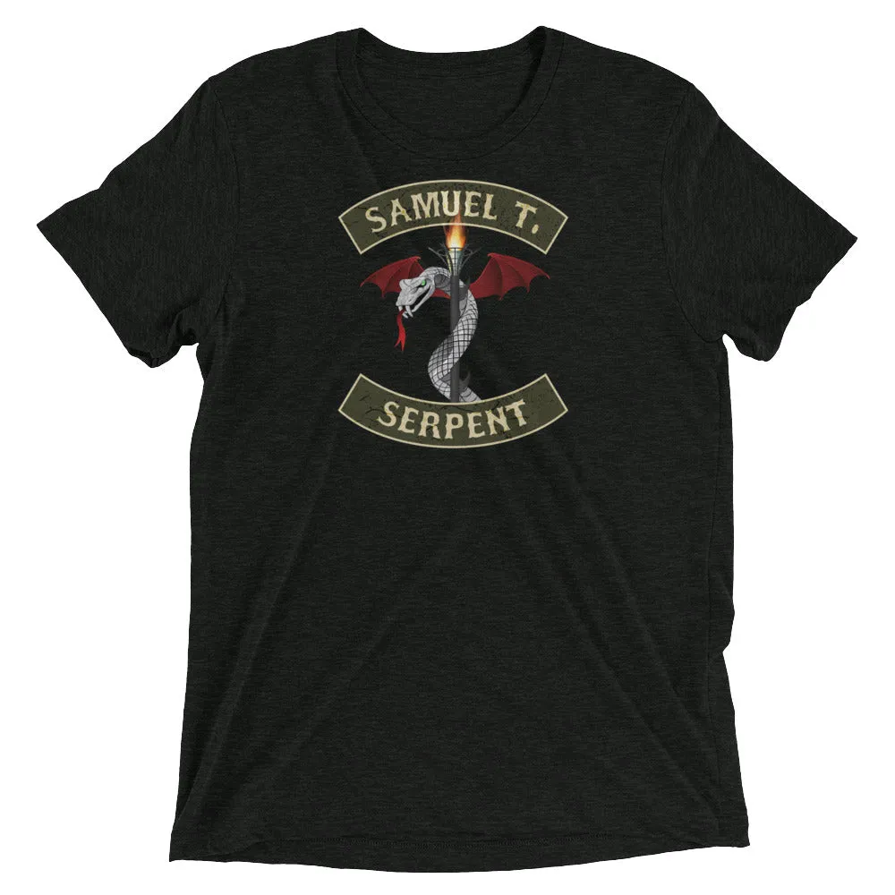 Sam The Serpent - Men's Tr-Blend Tee