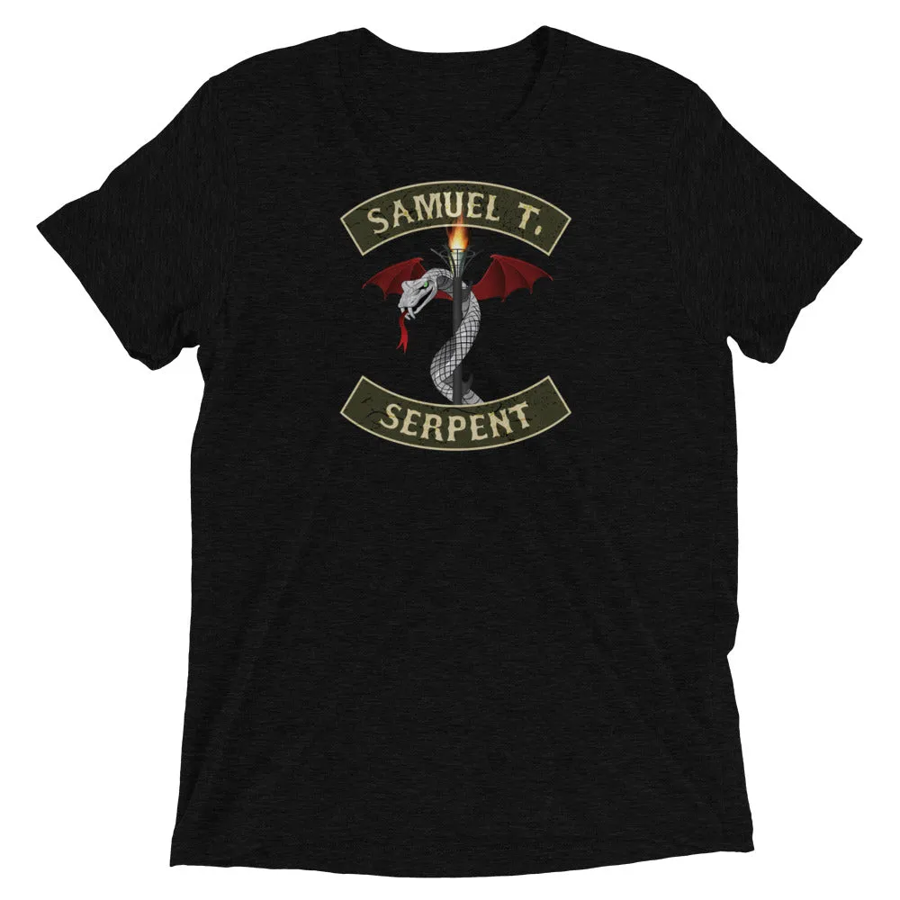 Sam The Serpent - Men's Tr-Blend Tee
