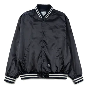 Satin Jacket | Navy