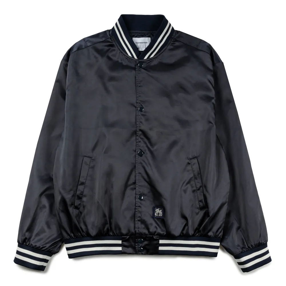 Satin Jacket | Navy