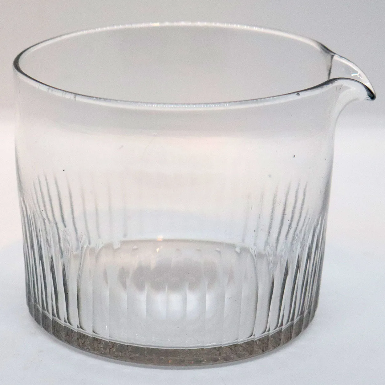 Scarce Anglo-Irish Georgian Glass Single-Lip Wine Rinser