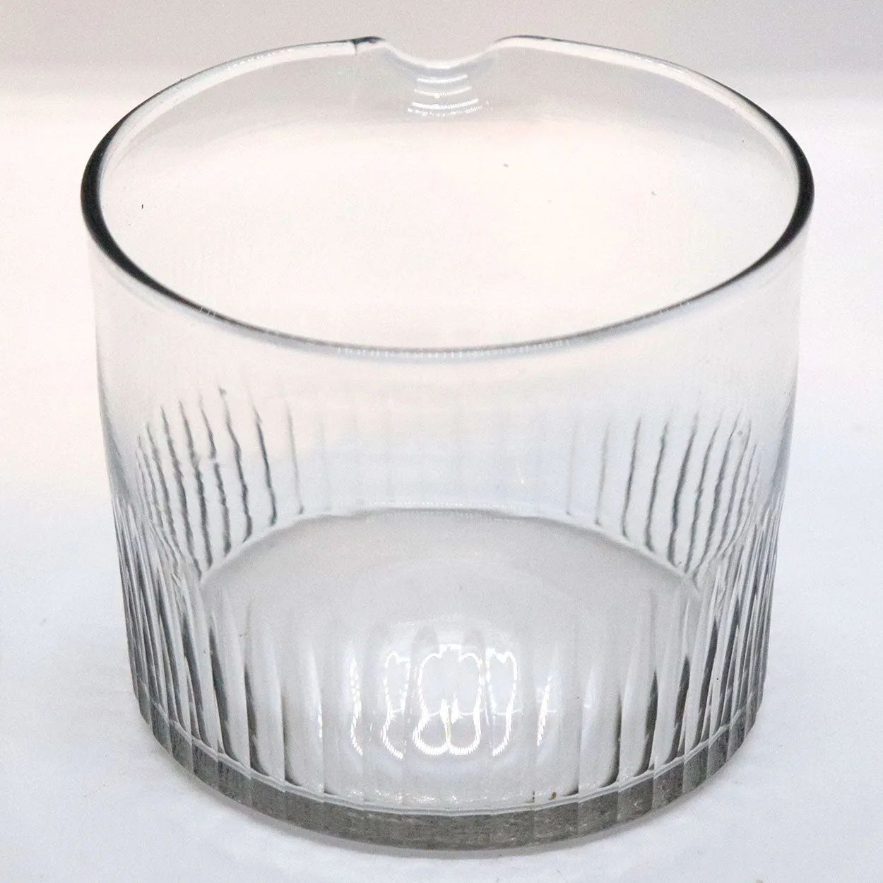 Scarce Anglo-Irish Georgian Glass Single-Lip Wine Rinser