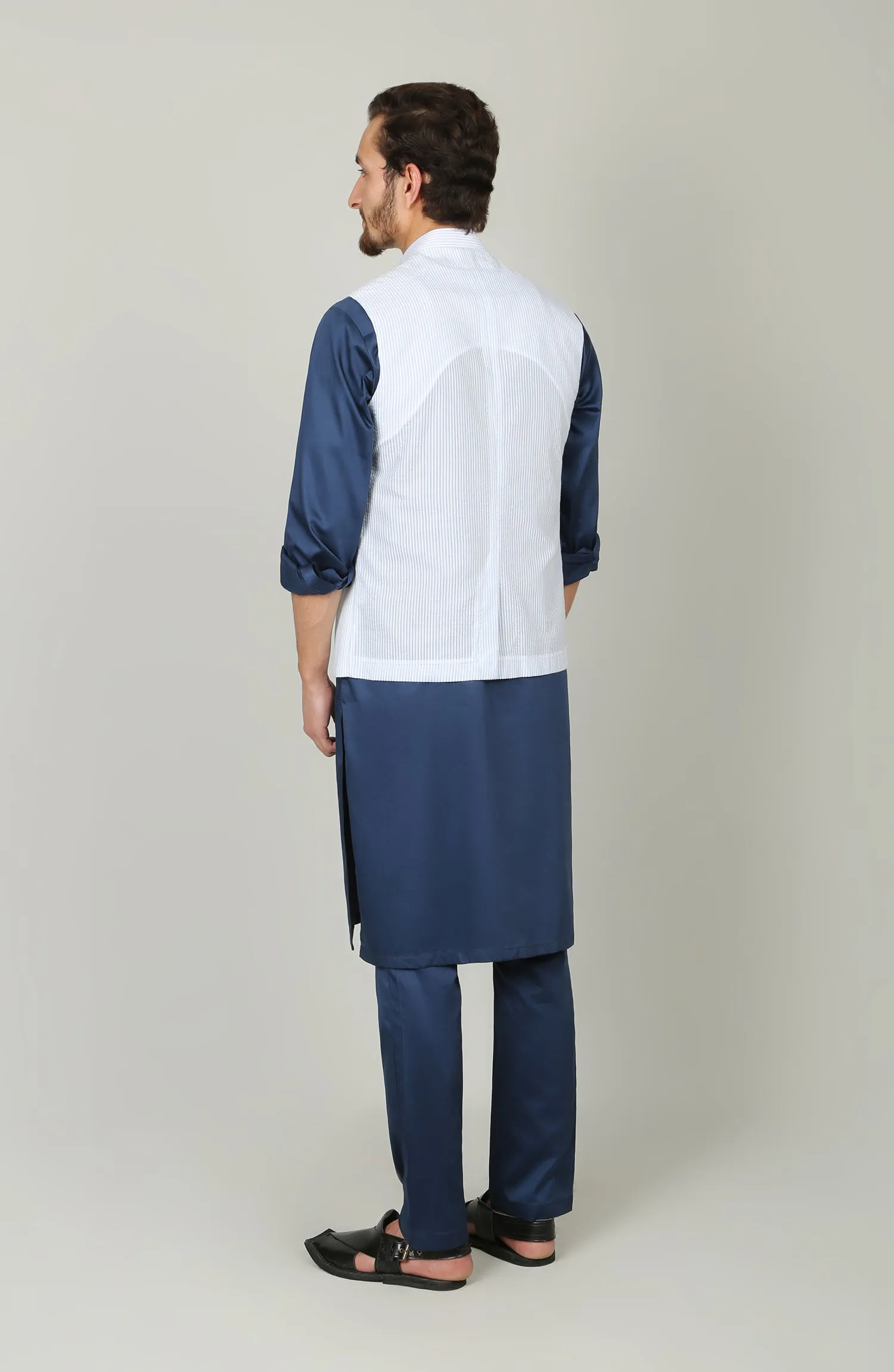 Seer Sucker Mens Waistcoat