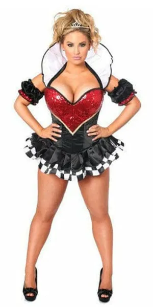 Sexy Deluxe Royal Queen  Corset Halloween Costume