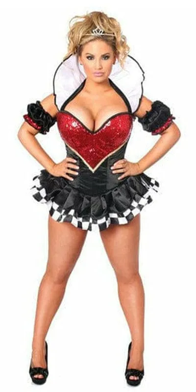 Sexy Deluxe Royal Queen  Corset Halloween Costume