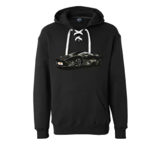 Shiba Inu Lambo J American Sport Laced Hoodies