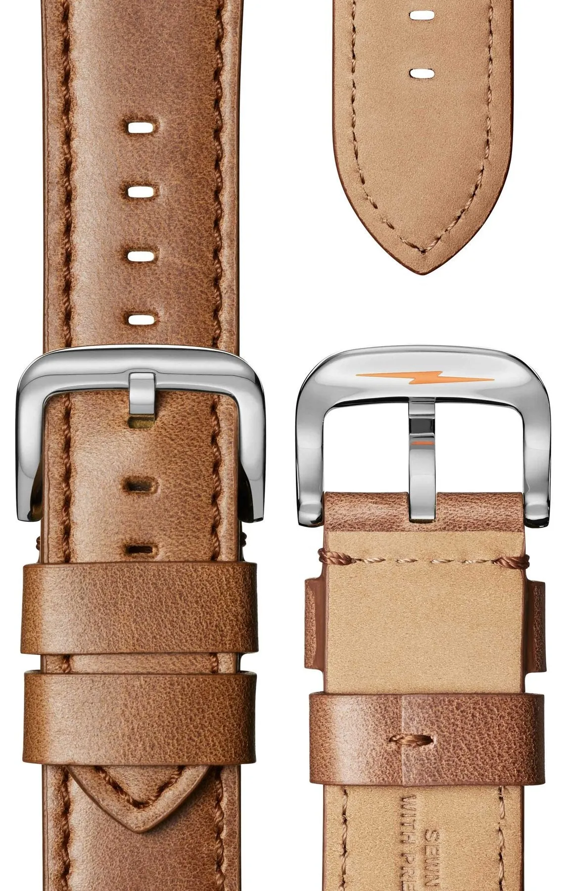 Shinola The Runwell 47mm Light Blue Brown S0120183144
