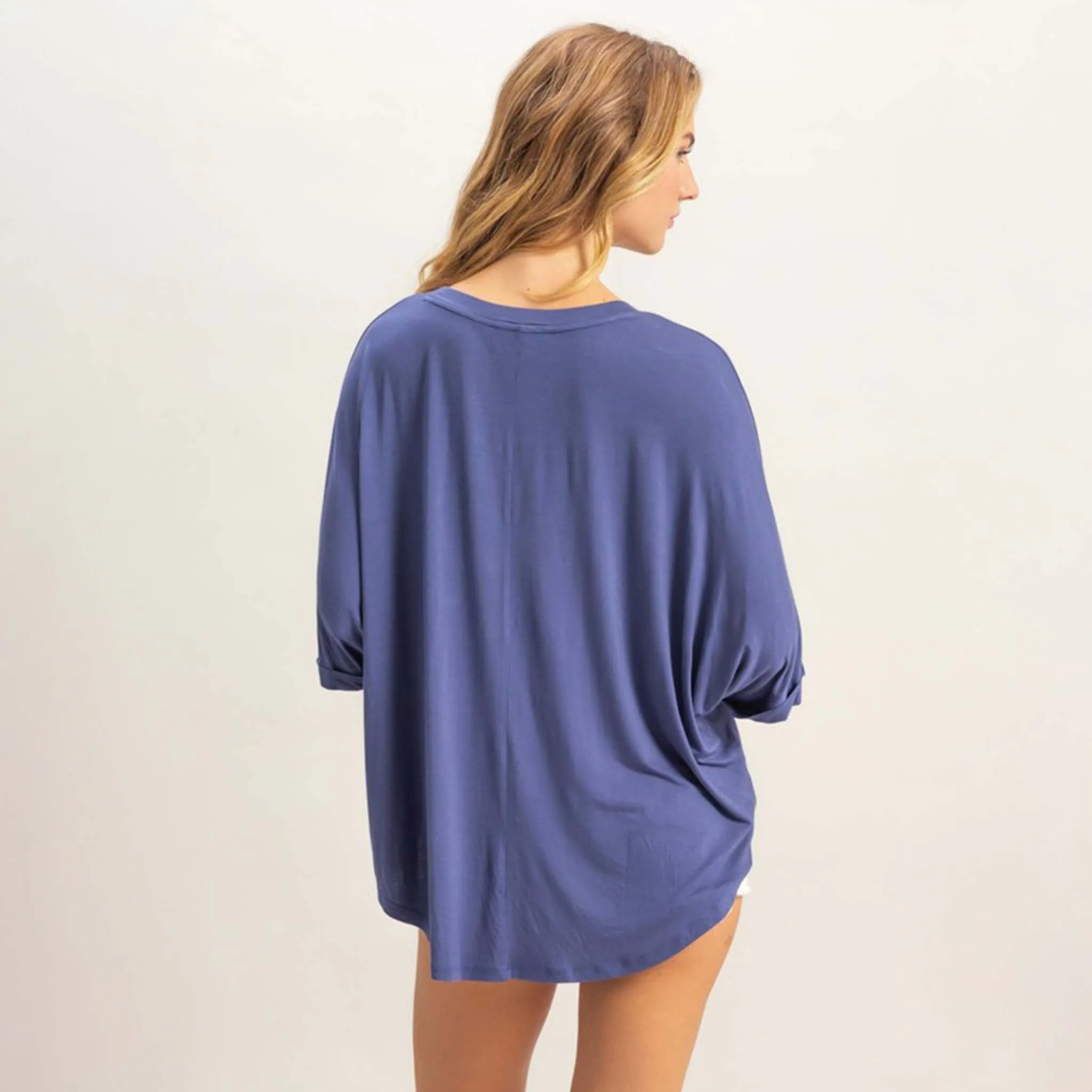 Short Sleeve High Low Comfort Tee
