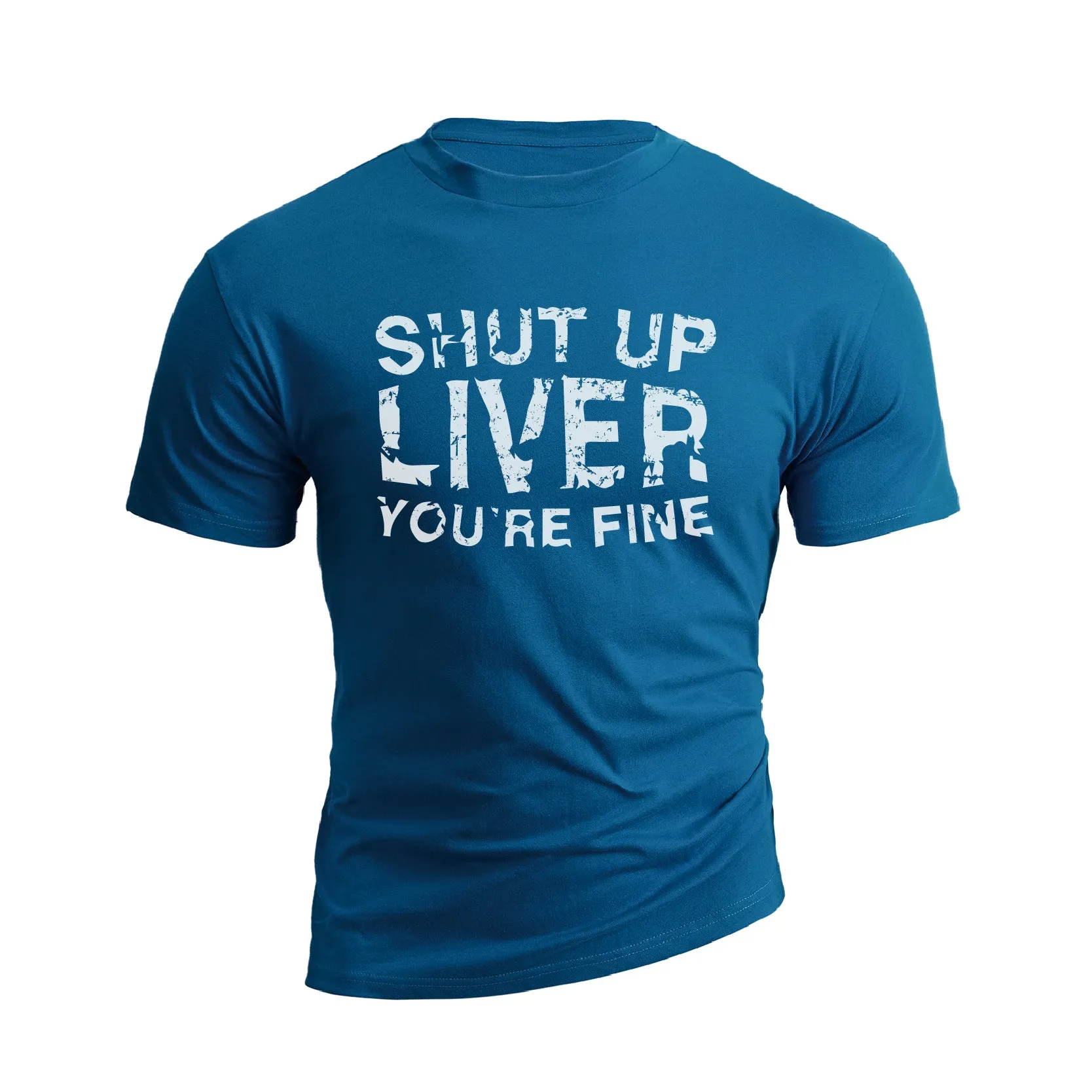 SHUT UP LIVER GRAPHIC TEE