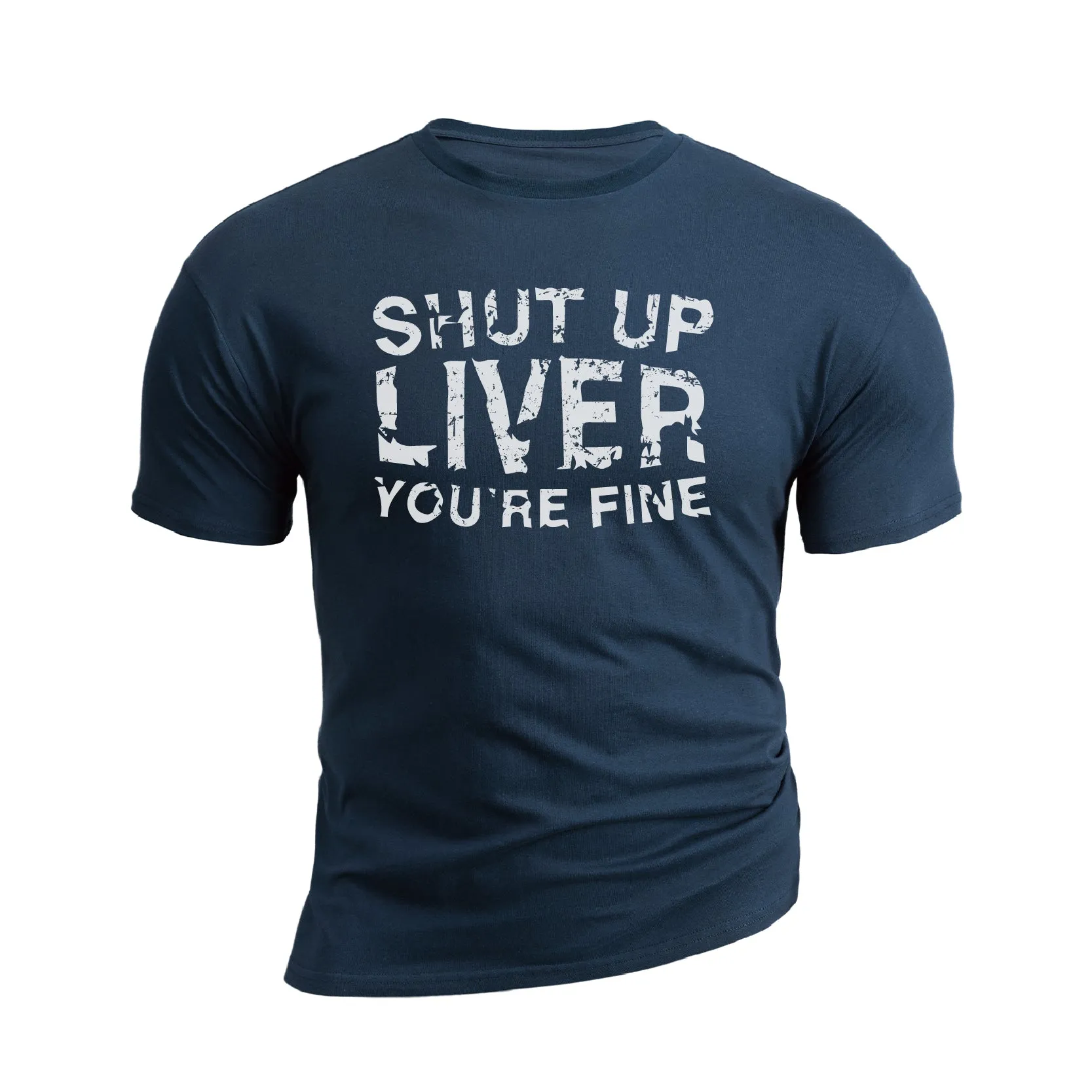 SHUT UP LIVER GRAPHIC TEE