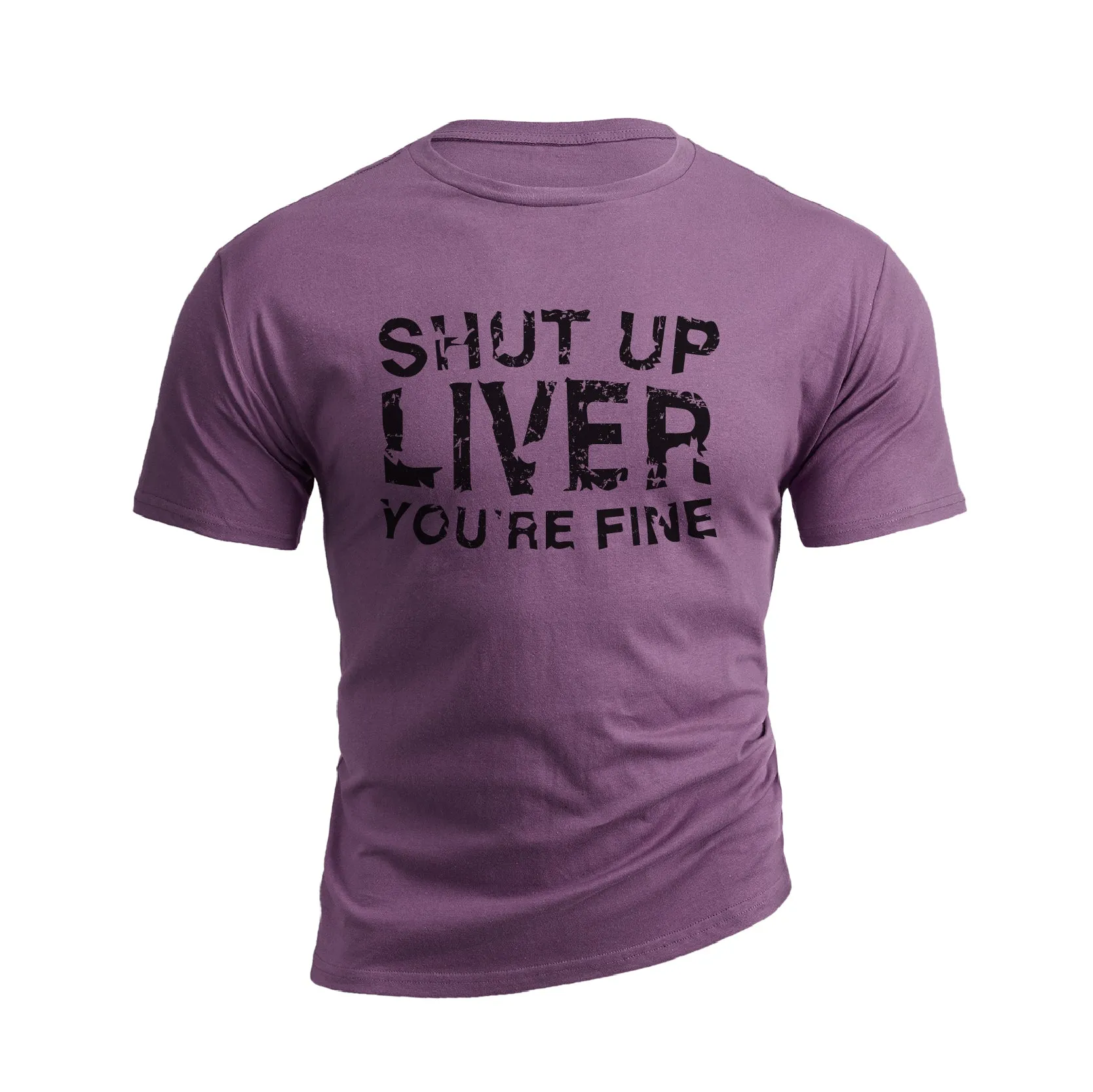 SHUT UP LIVER GRAPHIC TEE