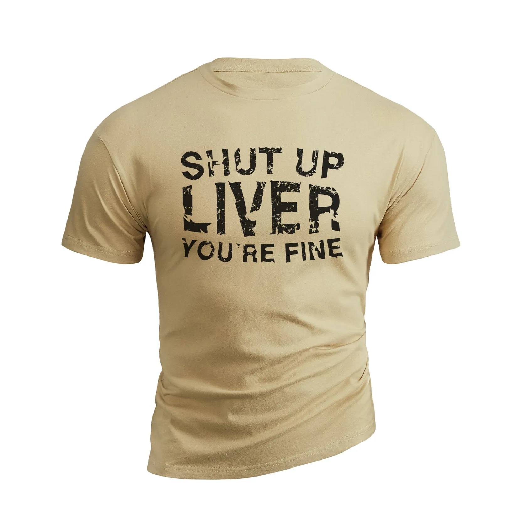 SHUT UP LIVER GRAPHIC TEE