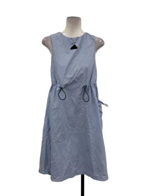 Sky Blue Drawstring Dress