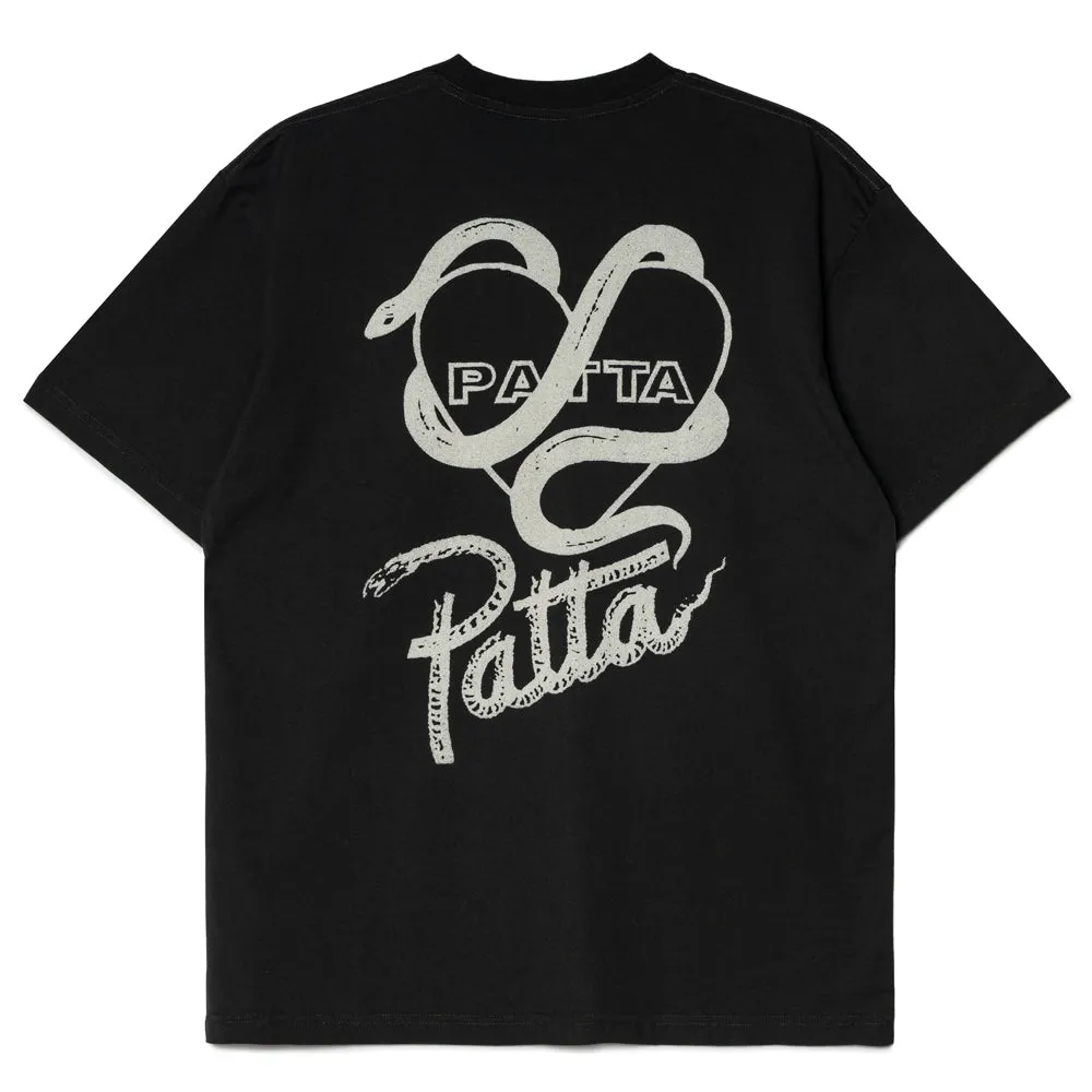 Snake Heart Tee | Moonless Night