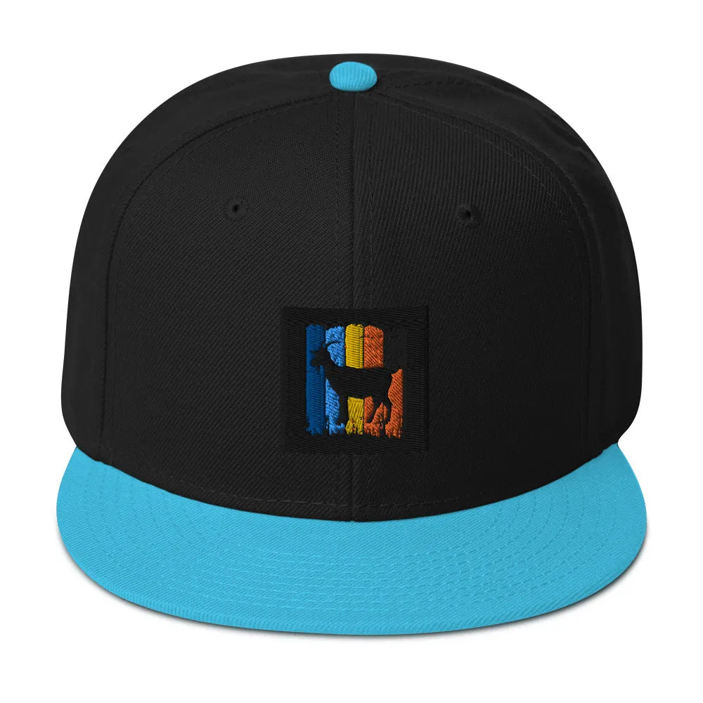 Snapback Hat Retro Goat- Comfortable & Stylish Hat