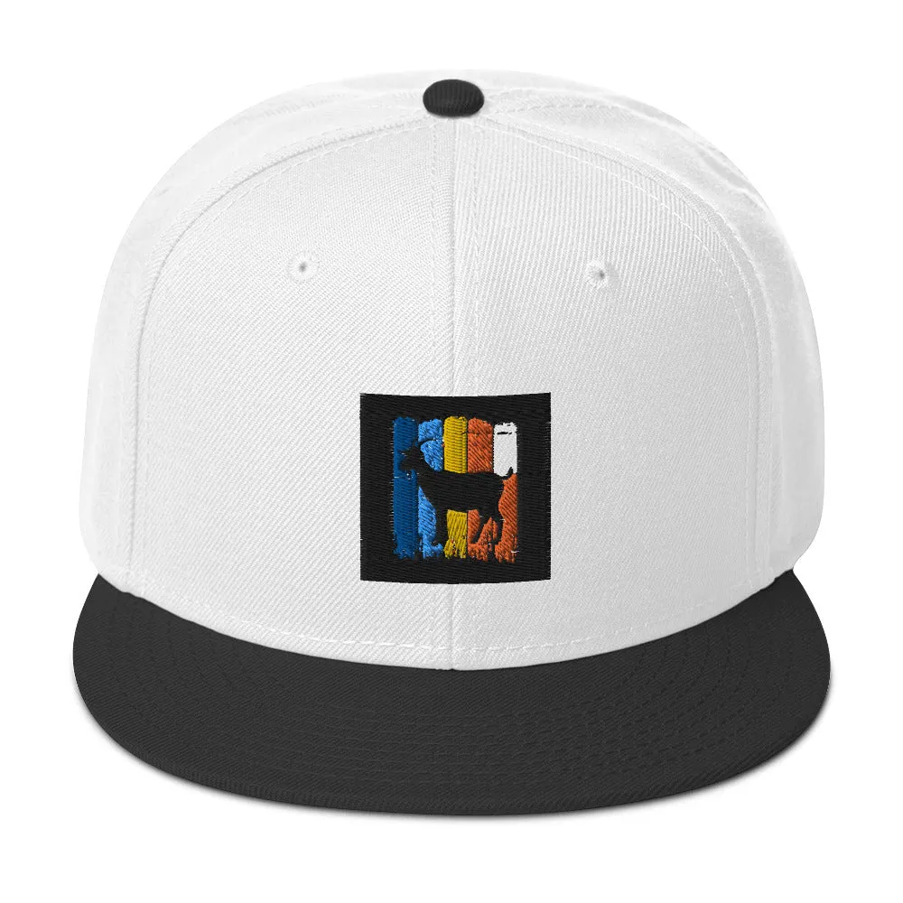 Snapback Hat Retro Goat- Comfortable & Stylish Hat