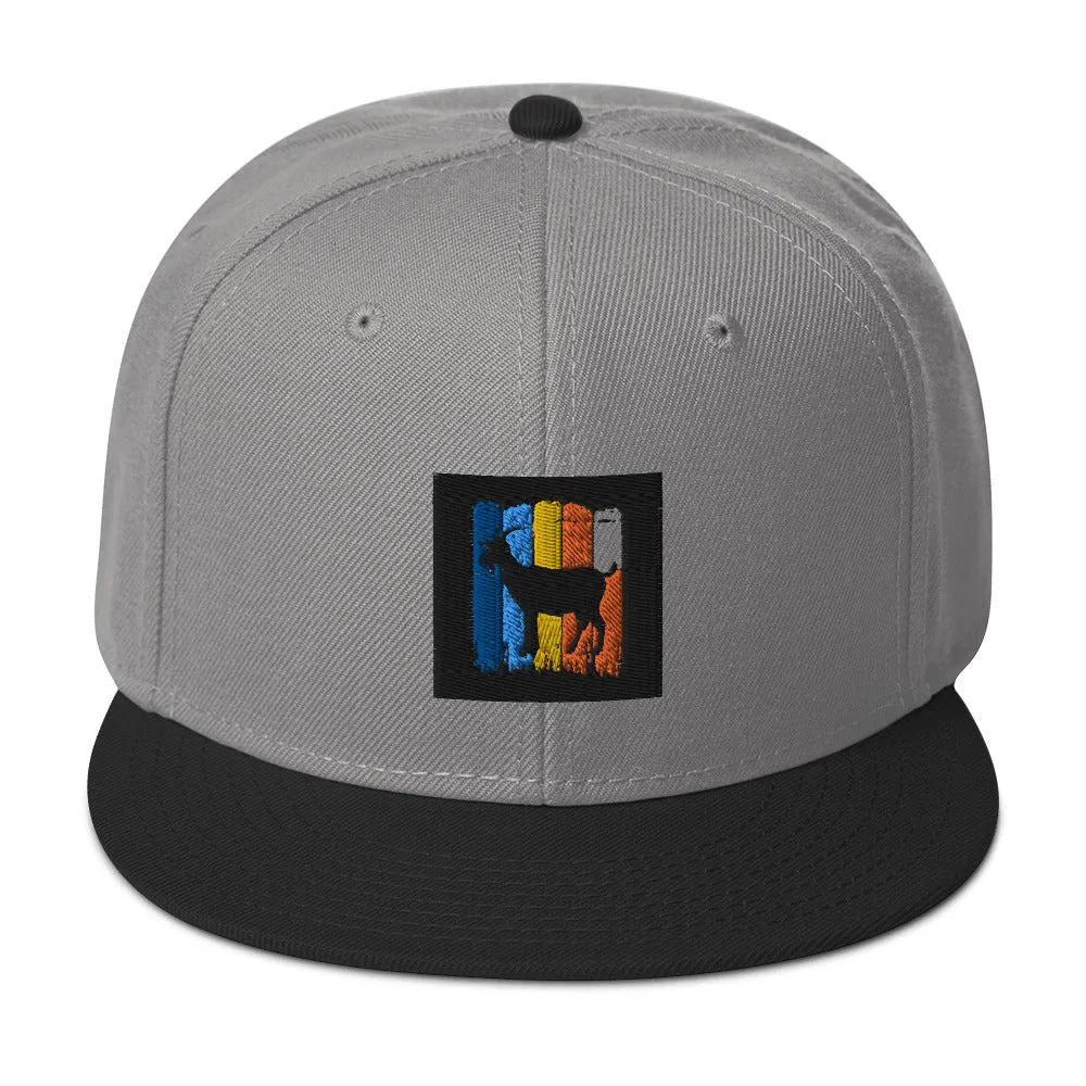 Snapback Hat Retro Goat- Comfortable & Stylish Hat